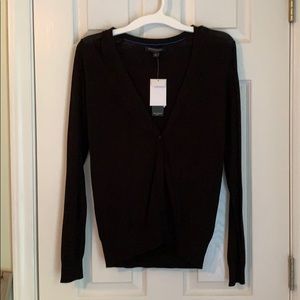 Banana republic black cardigan